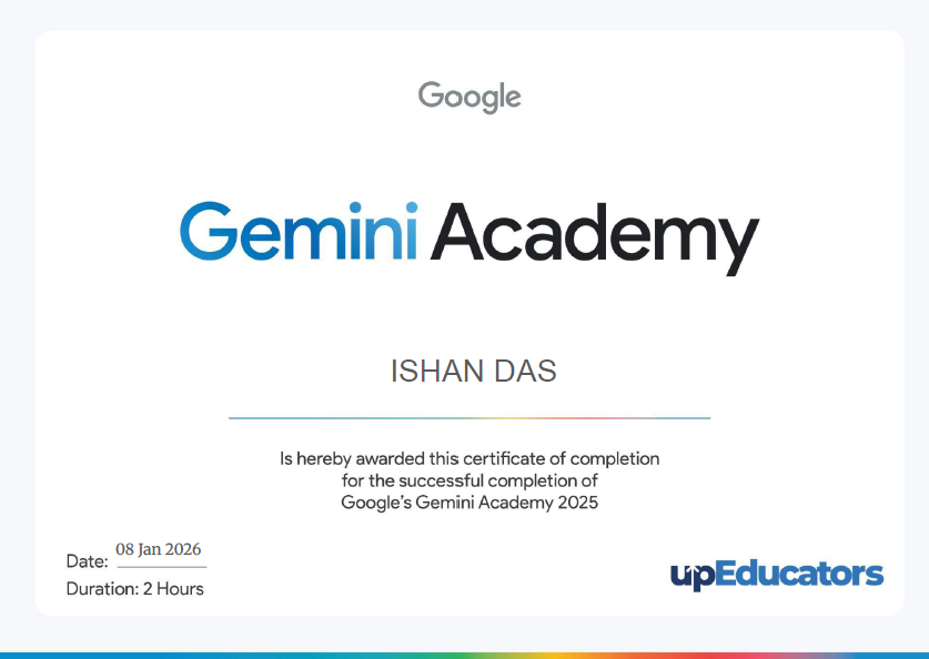 Gemini Certificate